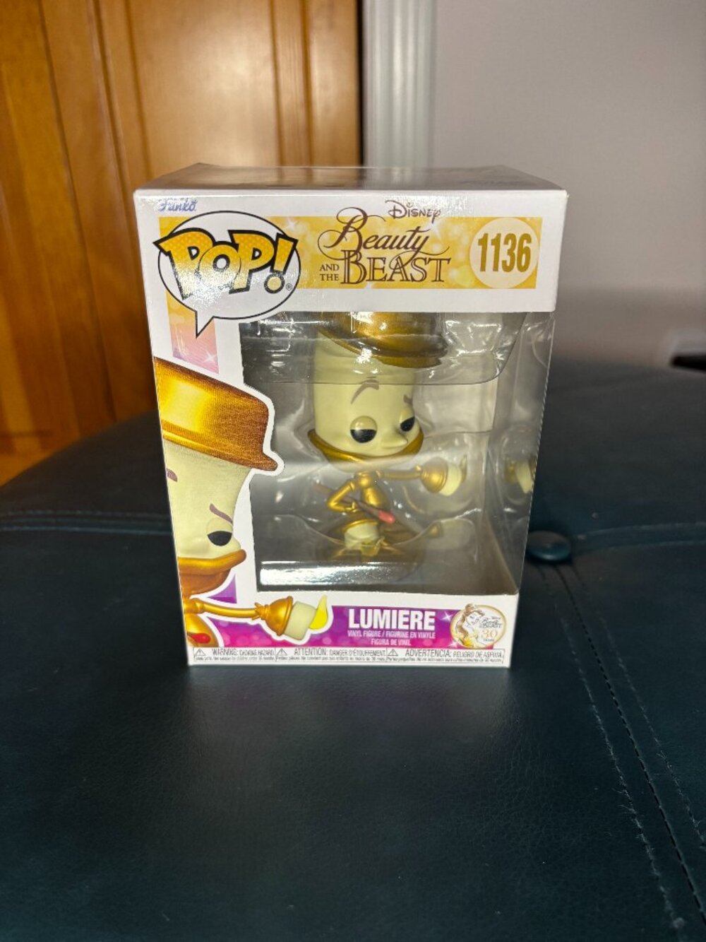 Beauty and the Beast 30th Anniversary Lumiere Funko Pop